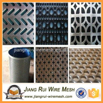 special hole shape perforated metal mesh factory price and decorative perforated metal mesh